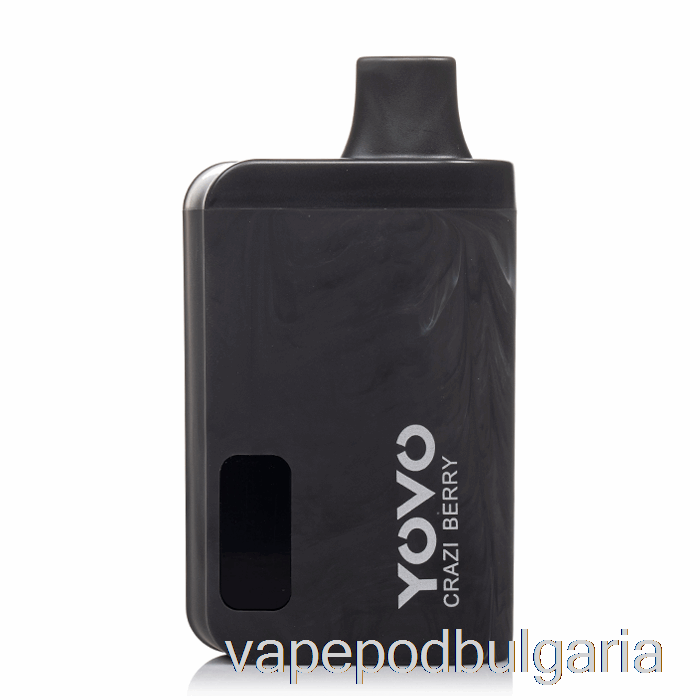 Vape Течности Yovo Jb 8000 за еднократна употреба Crazy Berry